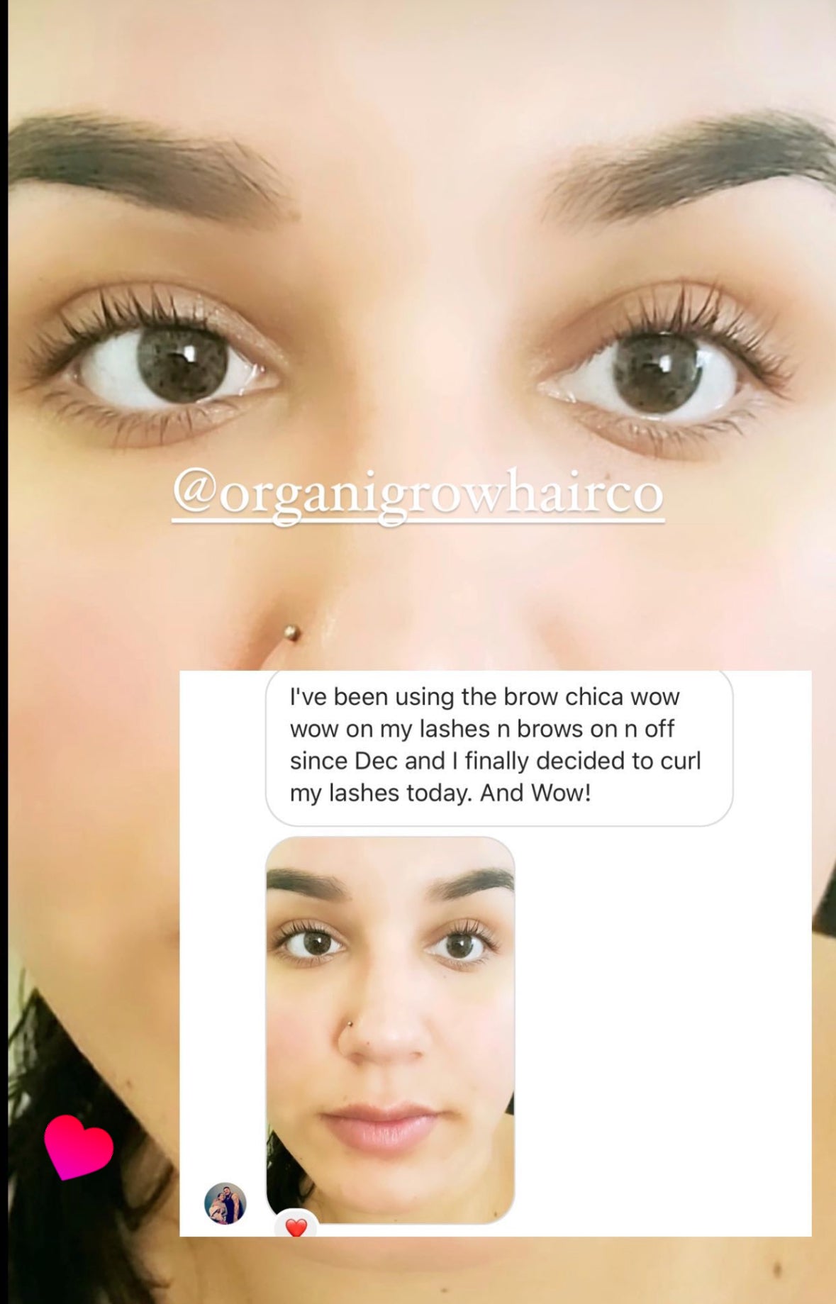 Brow “Chica”Wow Wow Lash &amp; Brow Elixir Growth Oil