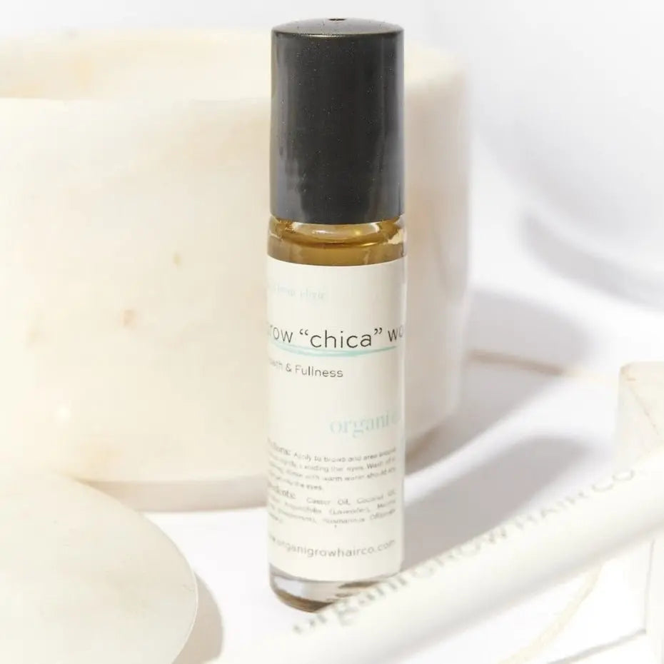 Brow “Chica”Wow Wow Lash &amp; Brow Elixir Growth Oil OIL OrganiGrowHair Co