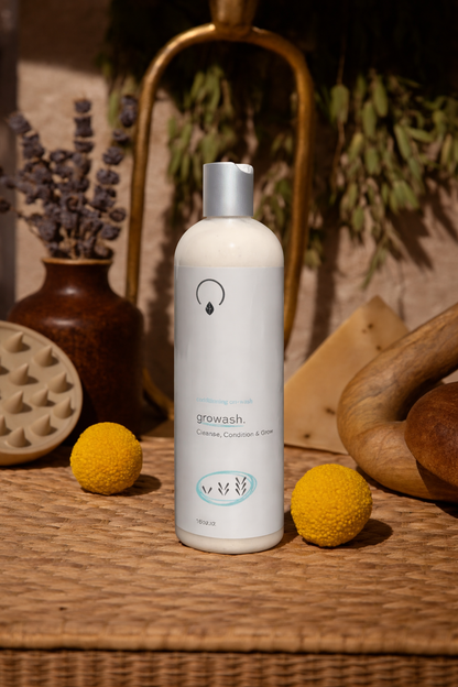 GroWash Conditioning Co-Wash With Chebe &amp; Muru Muru 16oz SHAMPOO OrganiGrowHair Co