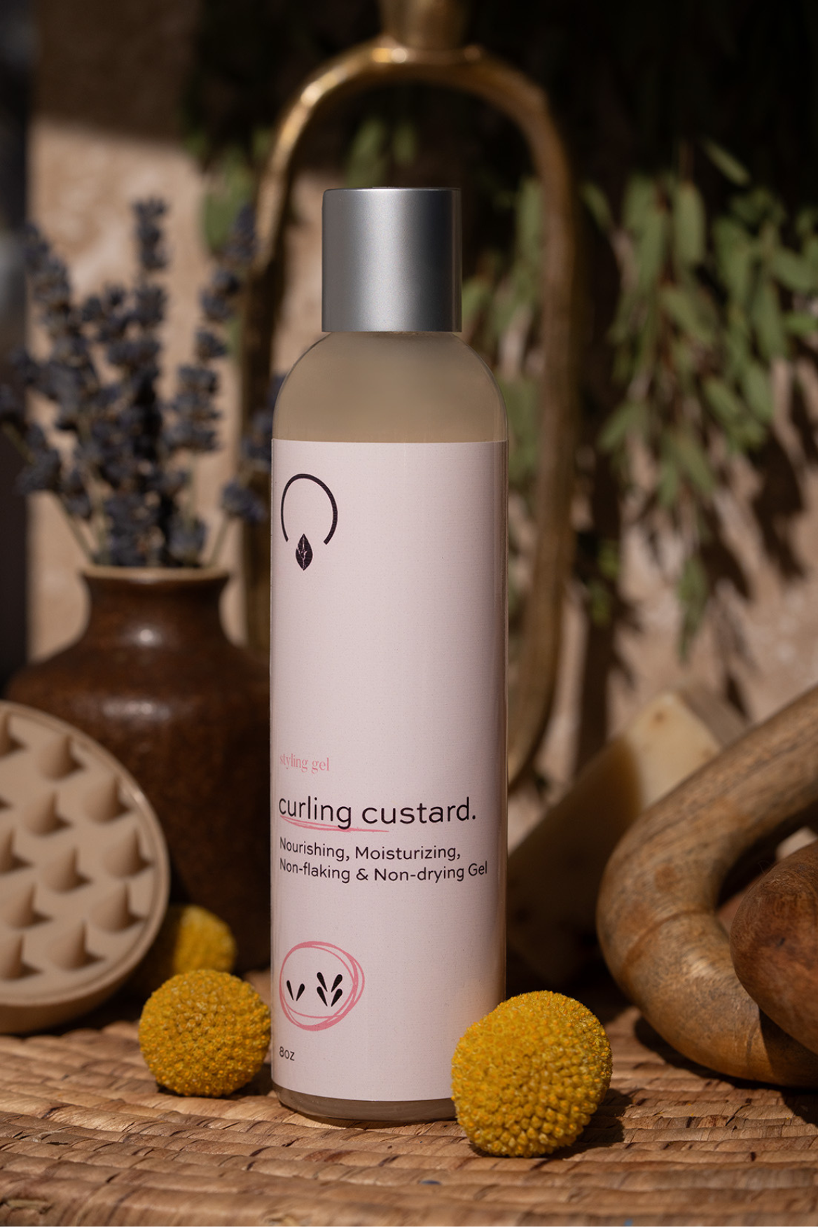 Curling Custard Gel Low to Medium Porosity OrganiGrowHair Co