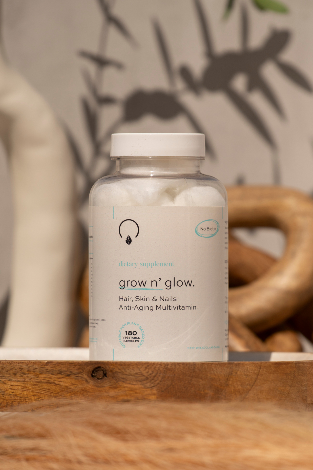 Grow N Glow Hair Skin Nails Anti Aging Multivitamins