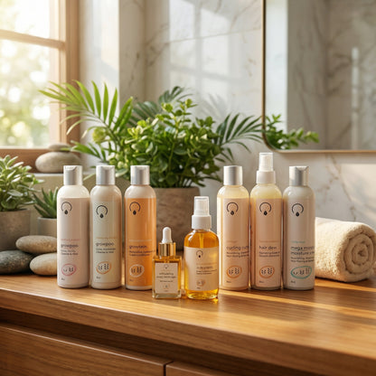 Grow Diamond Bundle (High Porosity) Bundles OrganiGrowHair Co Regular 8oz Bundle