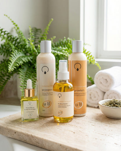 Grow Gold Bundle (Medium Porosity) Bundles OrganiGrowHair Co