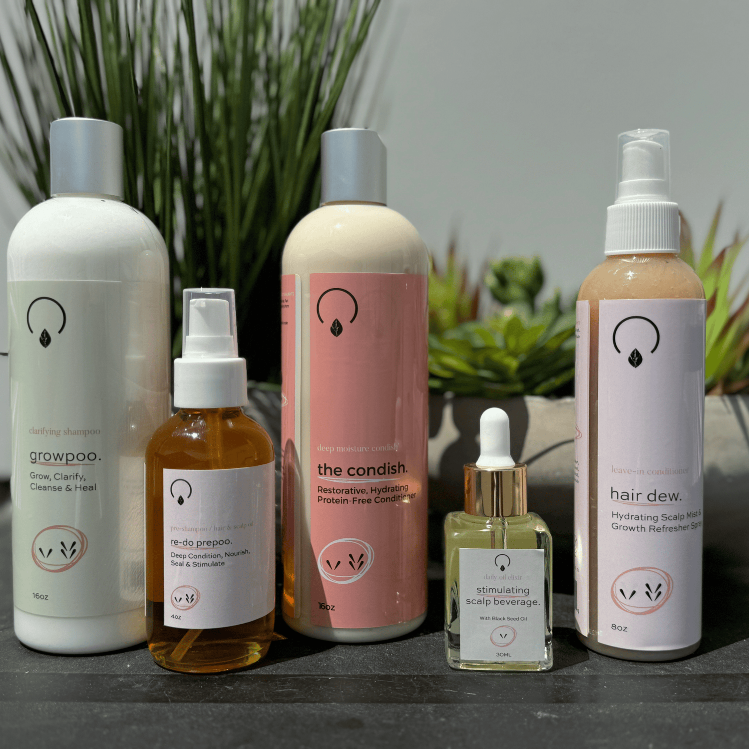 Grow Platinum Bundle (Low Porosity) Bundles OrganiGrowHair Co XL 16oz Bundle