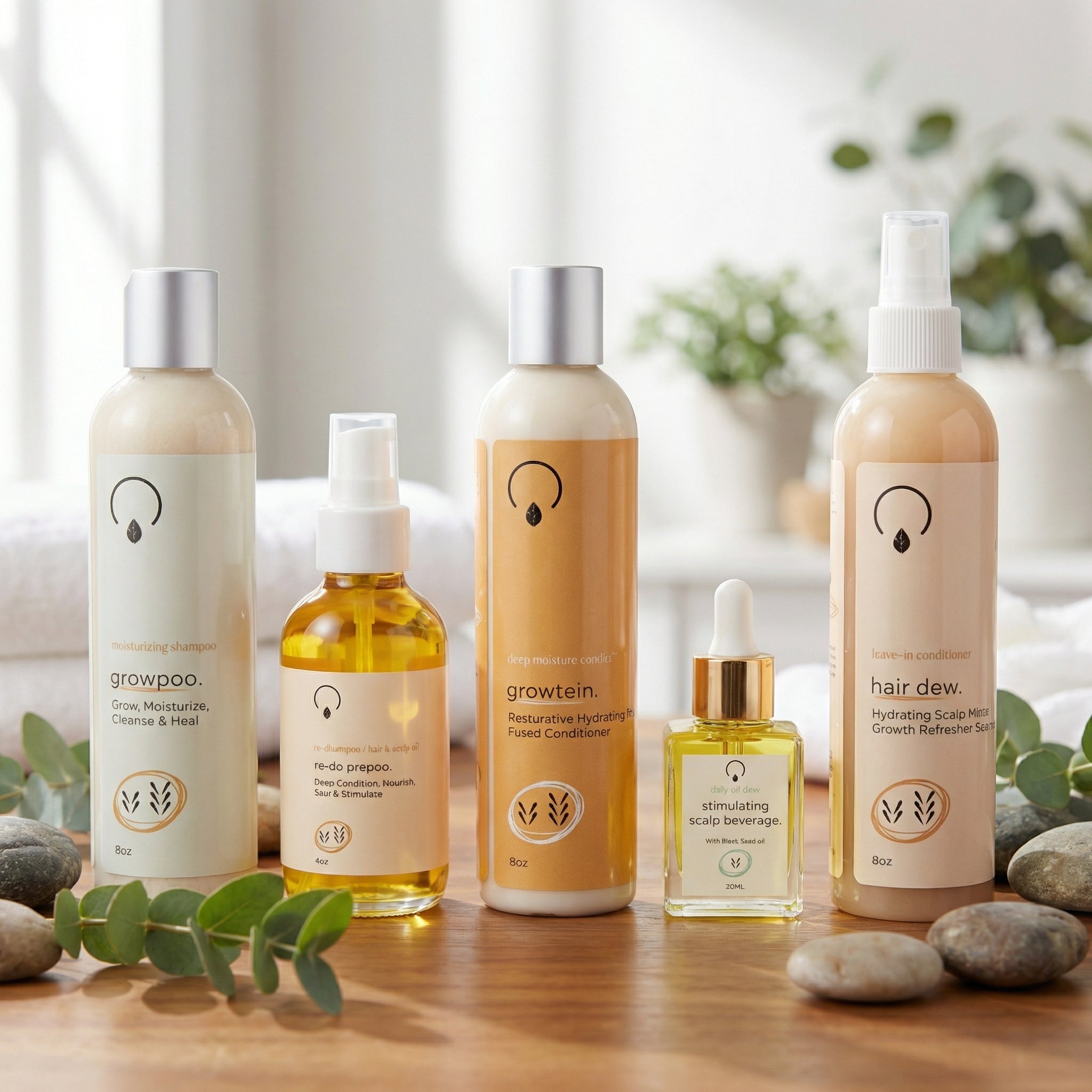 Grow Platinum Bundle (Medium Porosity) Bundles OrganiGrowHair Co