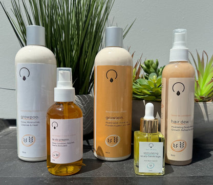 Grow Platinum Bundle (Medium Porosity) Bundles OrganiGrowHair Co XL 16oz Bundle