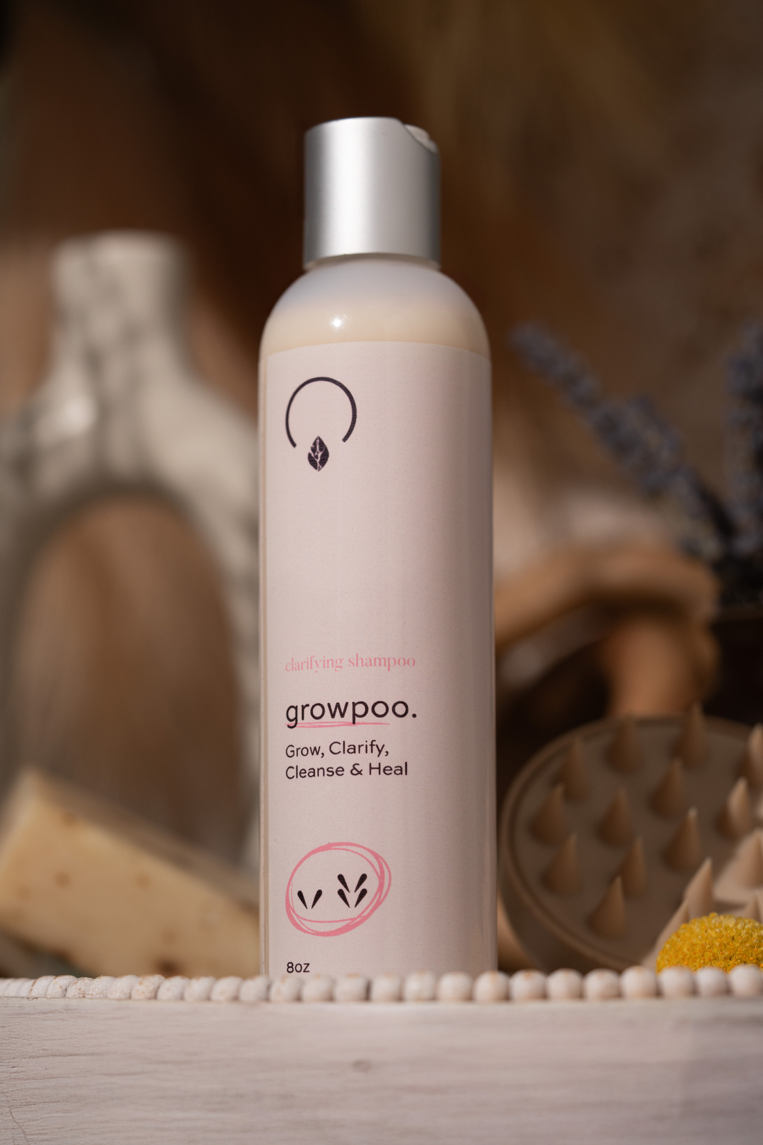 GrowPoo Clarifying Shampoo OrganiGrowHair Co