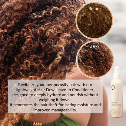 Hair Dew - Low Porosity Leave In LIQUIDS OrganiGrowHair Co