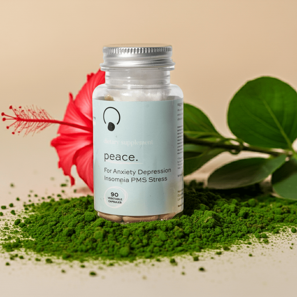 Peace Pills (For Anxiety Insomnia PMS Depression) OrganiGoLife
