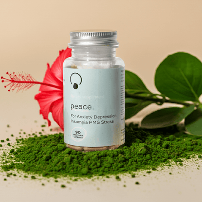 Peace Pills (For Anxiety Insomnia PMS Depression) OrganiGoLife