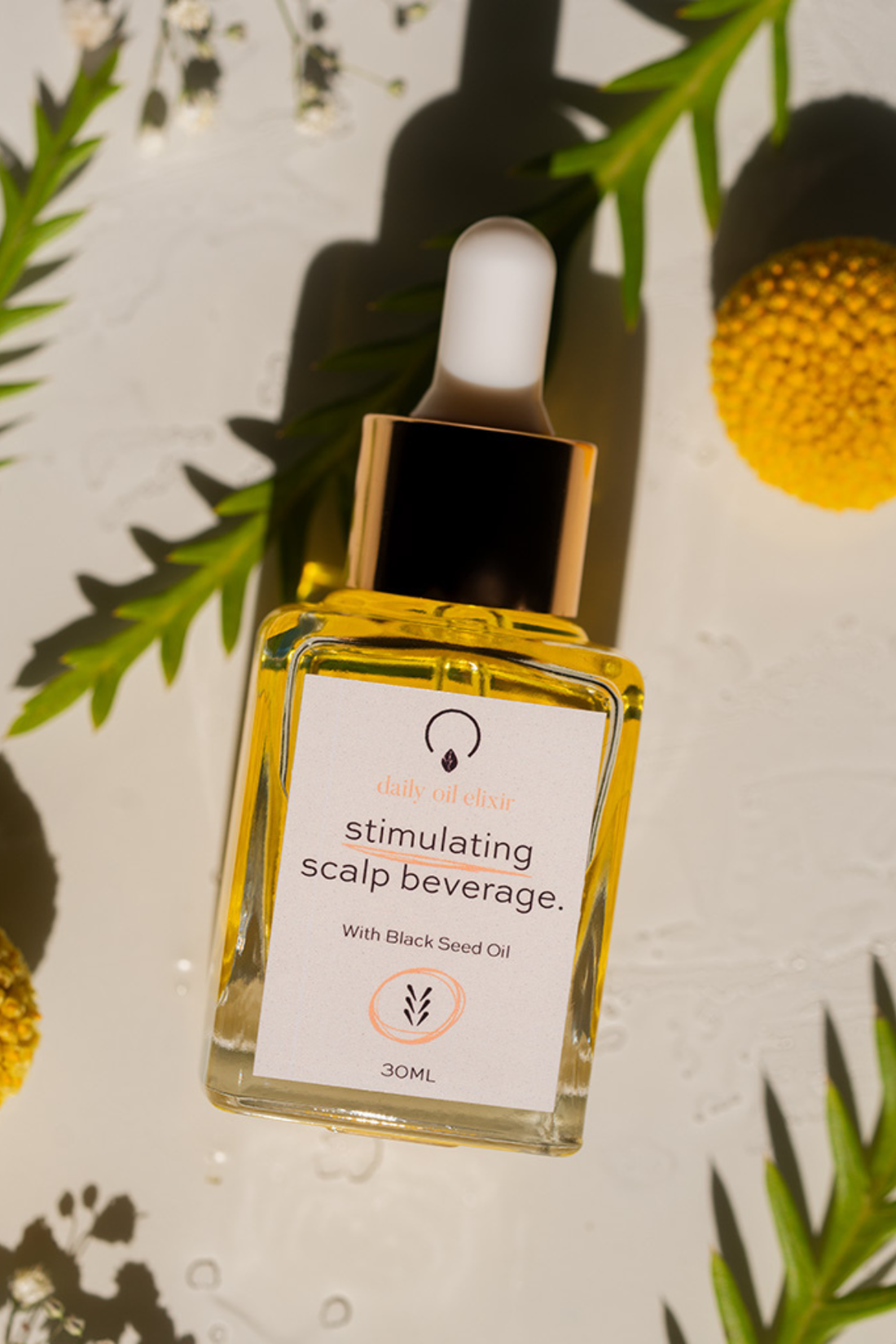 Stimulating Scalp Beverage – High with Black Seed Oil - Hair Growth Oil