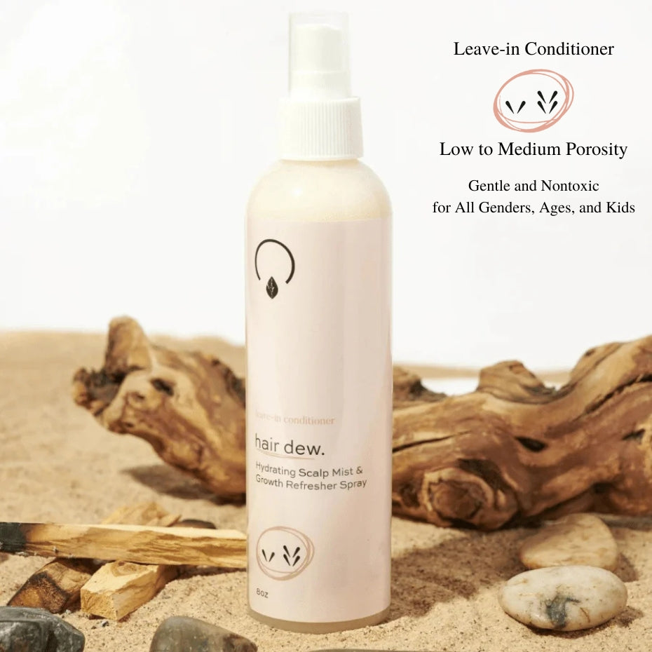 Daily Light Leave-In Conditioner &amp; Heat Protectant for Low to Medium Porosity Hair – Hydrates, detangles, and shields against heat and UV damage.