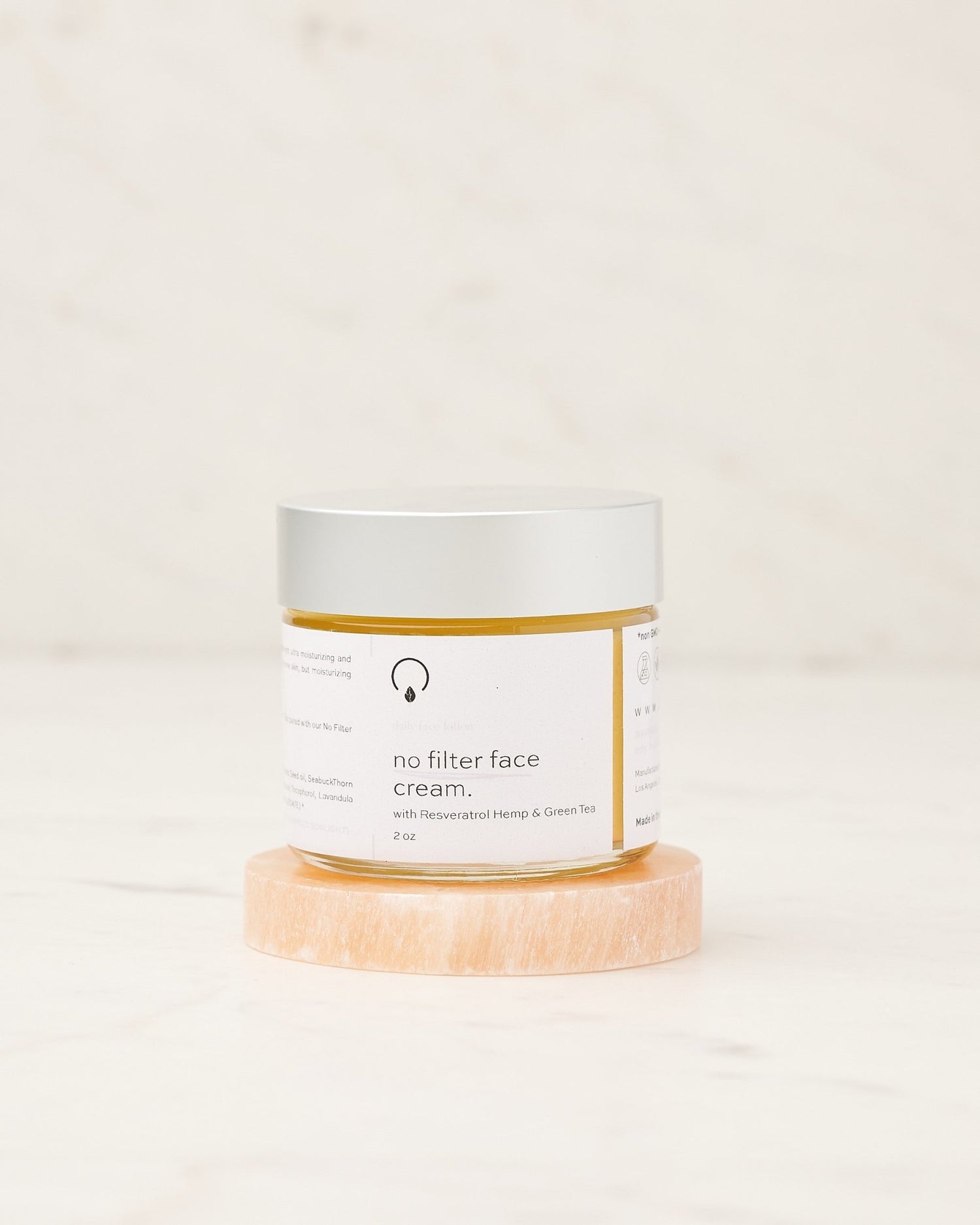No Filter Face Cream – Lightweight daily moisturizer for hydration, healing, and anti-aging protection.
