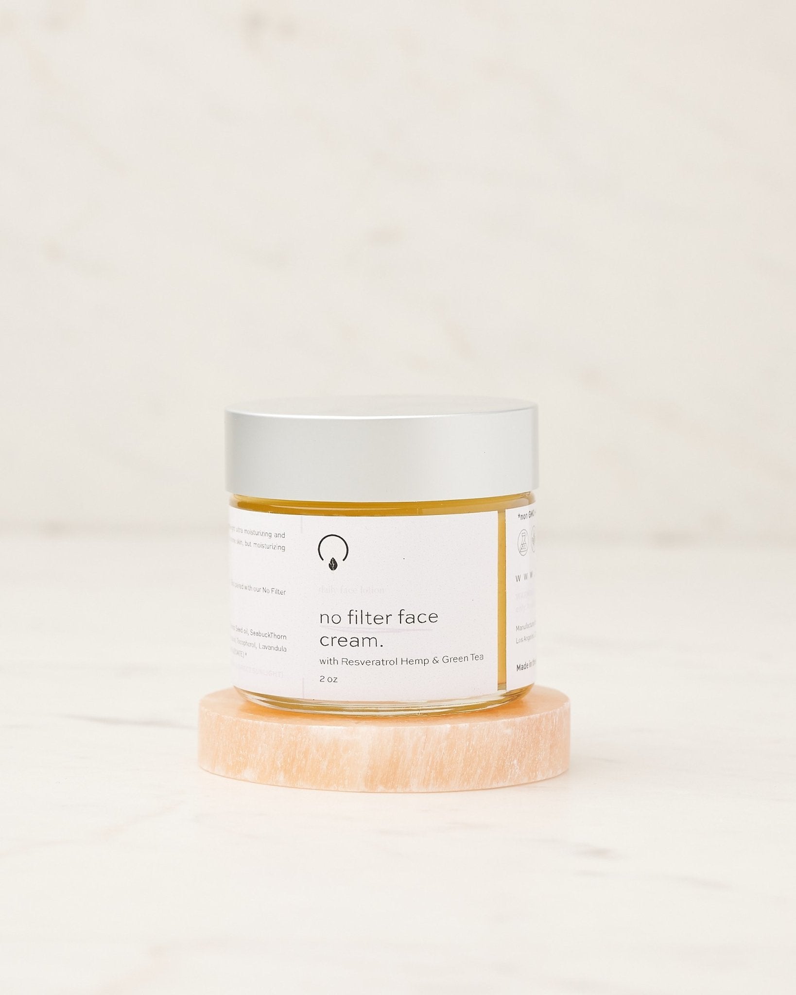 No Filter Face Cream – Lightweight daily moisturizer for hydration, healing, and anti-aging protection.