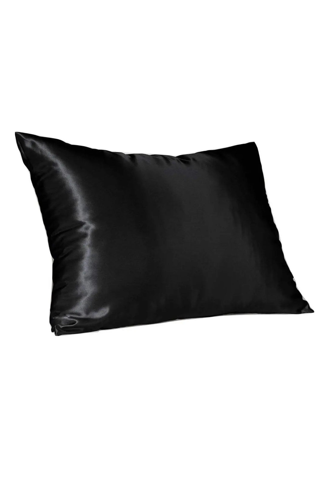 Satin Pillow Case PILLOWCASE OrganiGrowHair Co Midnight Black