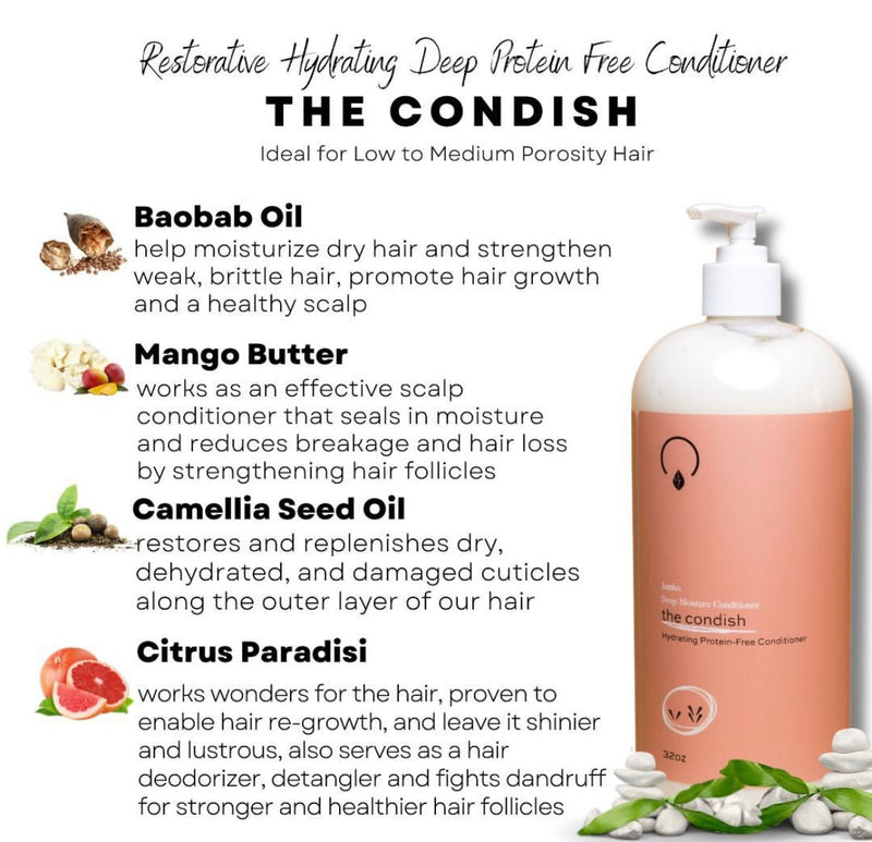 The Condish (Protein Free Conditioner) - OrganiGrowHairCo